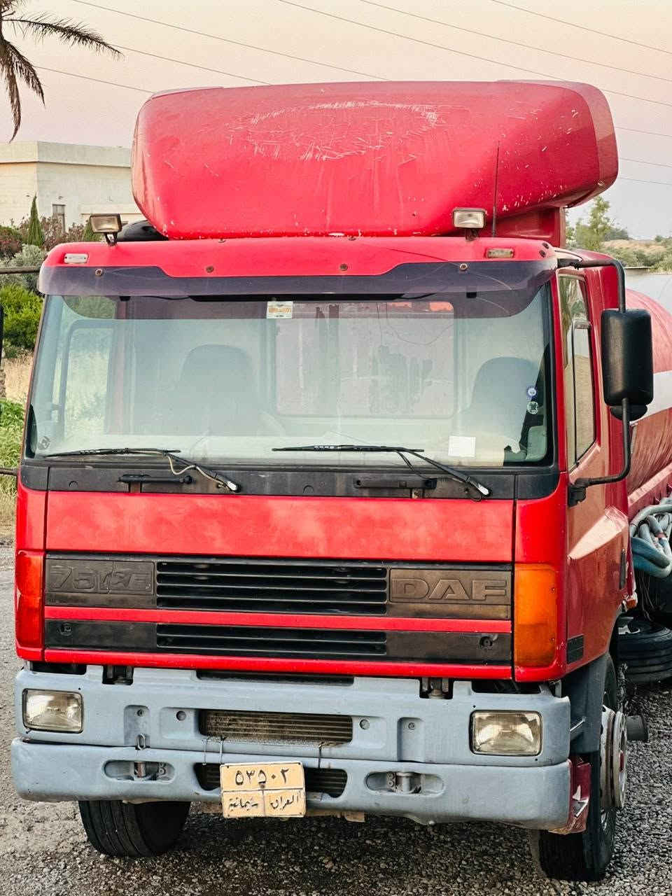داف DAF|75cf مەکینە 6 پستۆن پەمپ و نوزڵ 10 بورغی تەنکەرەکەی (18000 هەزار ) گێر و مەکینە تازەیە سەنەوی بەشەرتی تەحویل تەنکیەکەی پاکە کەلەکەی سبوخی نیە بەشەرت سەیارەکە زۆر پاکە و جائیزە لە ئیشایە 
2 ماتۆڕی کۆژین پاکی لەسەرە سۆندەکانی 35 مەترە 
سەیارەکە زۆر جائیزە سلف لێدە ئیشی پێ بکە تایەکانی پێش و دوای تازەیە پاتری تازەی لەسەرە 
.................................................................................
داف DAF|75cf محرك 6 سلندر بمب نوزل 10 برغي تنكر حمولة ( 18000 الف ) محرك جديد سنوية وشرط تحويل وتانكي نظيف وقمارة بدون صبغ وبشرط سيارة نظيفة وجاهزة بيها 2 مضخة كوژین وصوندات يعني كاملة سيارة تايرات امامي وخلفي جدید وبطاريات جدید

موديل / 2001

السعر /135$

شوێن چەمچەماڵ
***********
*********** شمشمل, السليمانية
