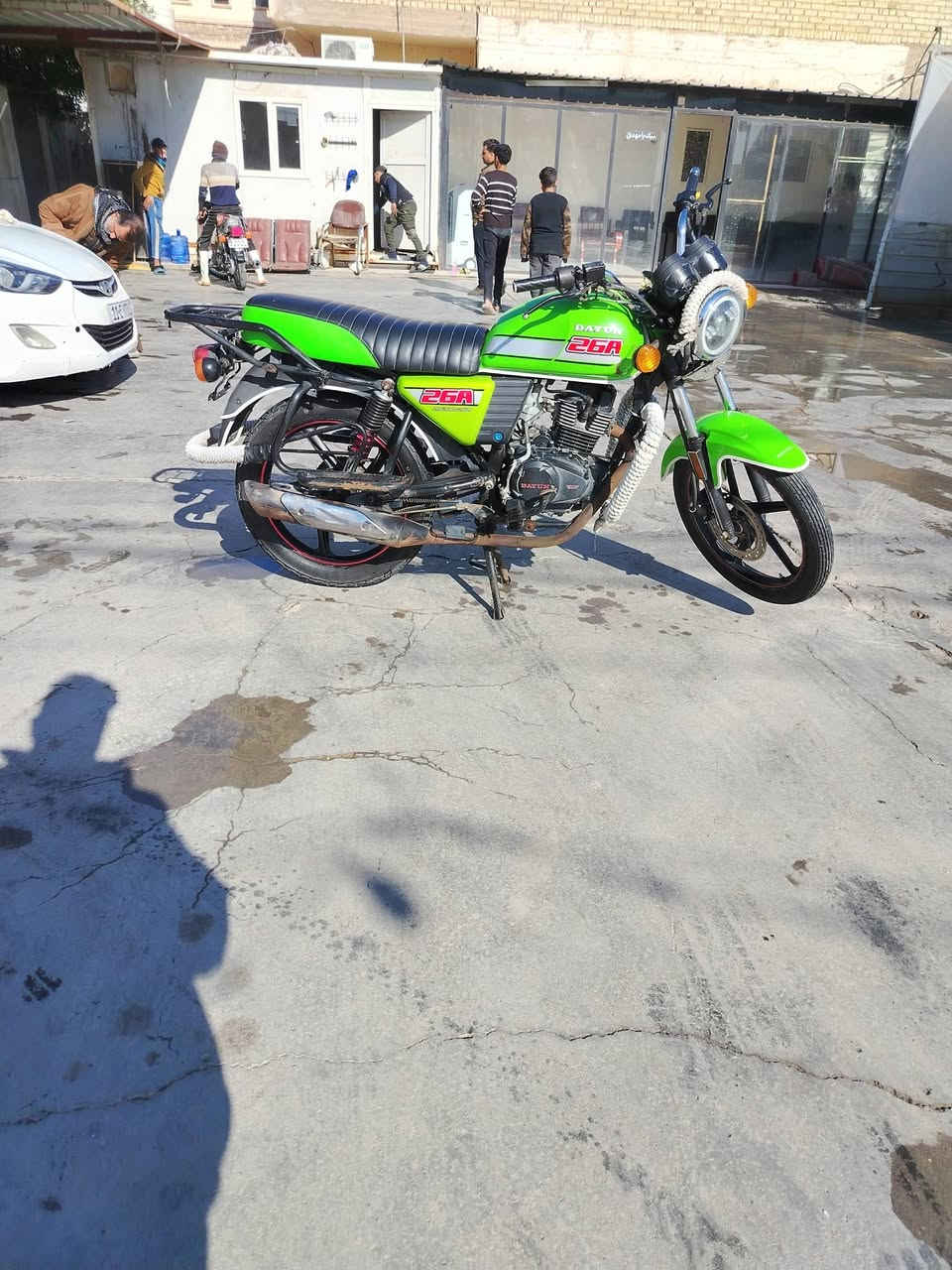 السلام عليكم دايون كلك للبيع موديل 22 بليته او رقم شاصي موجوده السعر 900 او عذرني ما ييه مجال قفله
العنوان اطوريج 
***********
