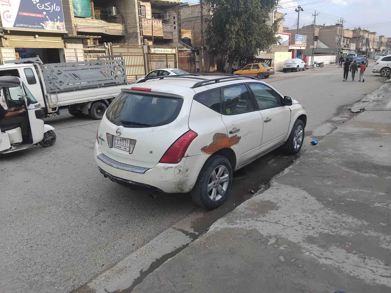 نيسان مارينو موديل ٢٠٠٧رقم  بغداد وكاله باسمي مروريه اني ابصم للمشتري مصفره ماعليها فلس كير محرك كامري ابو الجف بي صوت كايم تشتغل السياره وتمشي  تبريد كهربائيات سنتر لوك جام كله شغال حداديه نظبفه بس المحرك مو زين السعر 40وبيها مجال بغداد العبيدي شارع معمل الغاز واتساب ***********
