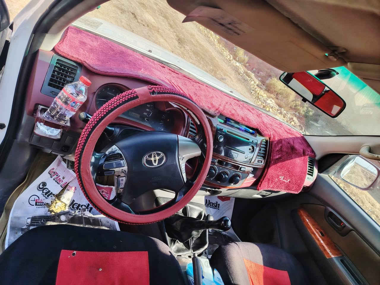 بيك أب هايلوكس  گاز موديل 2014 خليجي  بيهه مكانات صبغ ابيع حزام  مكينه جديده گير جديد حداديه جديد السعر  145 للاستفسار ***********
