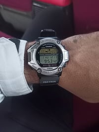 كاسيو بروتريك ياباني الاصلي انتاج التسعينات قطر ناعم يخيل نضافه تامه 0...