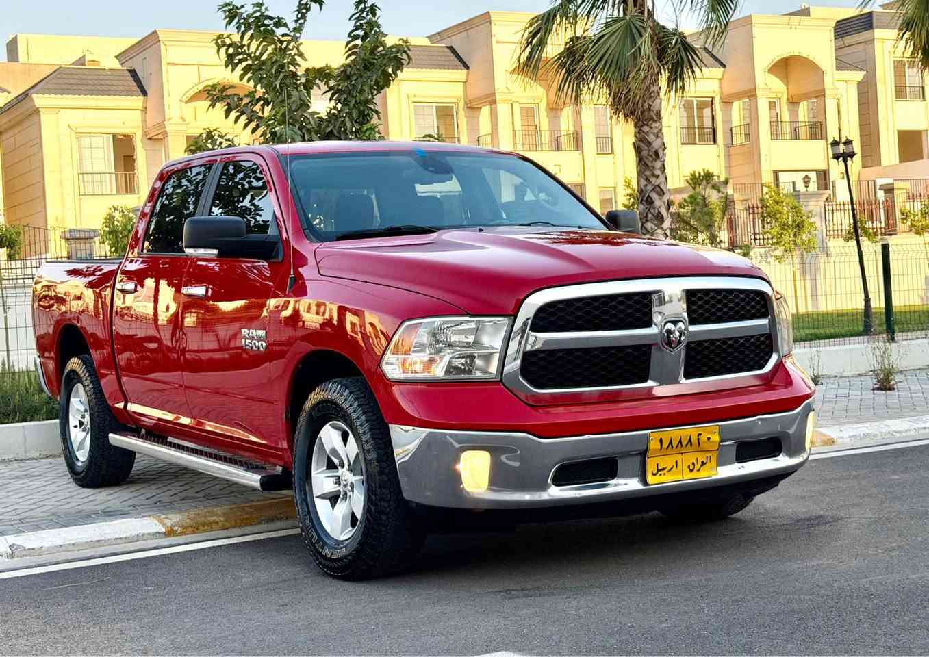 ﷽
‏ DODGE RAM CLASSIC3.6 L
دوج رام كلاسيك موديل2016  فور ويل بلاك توب📦🧿
باب كبير و بدي قصير مرغوب
لون احمر  ❤️
----------------------------------------
مكان🌆:أربيل                         سعر💵: 162$مجال 🔐
تليفون📲:*********** ///***********
----------------------------------------
سيارة. بي 10$وةرقة غرامة انزل من سعر 
محريك V6 3.6 ستة سلندر محريك مرغوب🚀🚀🚀
گير و كحريك بشرط مامفتوح
بدون صوت بدون صرف بدون خلل بشرط فحص
ماشية 113الف حقيقي بشرط📦📦
----------------------------------------
{{سيارة بدون صبوغ كلين بي مكانين تعديل بارد 
أيرباگ كل بيلادي سليمة ١٠٠/١٠٠ بشرط
سيارة ماشالله جديد مثل شريكة 📦📦📦
----------------------------------------
مواصفات
{{ فور ويل - داخل رساسي - تشغيل عن بعد - شاشة وصت  - كشن كهربا - كشنات تتفيئة -  - كيچ الكتروني - كاميرا - تبريد قطعتين - تبريد مركزي -- ڤوليوم - تحديد سورعة - بلاجكتور - - بعد }}
----------------------------------------
سيارة جديد جديد بدون مصروف بدون نواقص
تحويل و غرامة بشرط نفس يوم
سيارة شرط بدون اى نواقص گير و موحريك و حدادي و كاهرباى كولة بشرط
انشالله ايلي عجبة صار قسمة الهة اتحياتي الجميع 🤚🤚 أربيل, العراق
