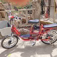 دراجه حجم 20 شحن بطاريات قبل اسبوع بدلتهن جدد الدراجه سرعه 50 مناقصه ا...