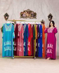 دشداشة مصرية • قطن مراسي • مقاس XL-2XL