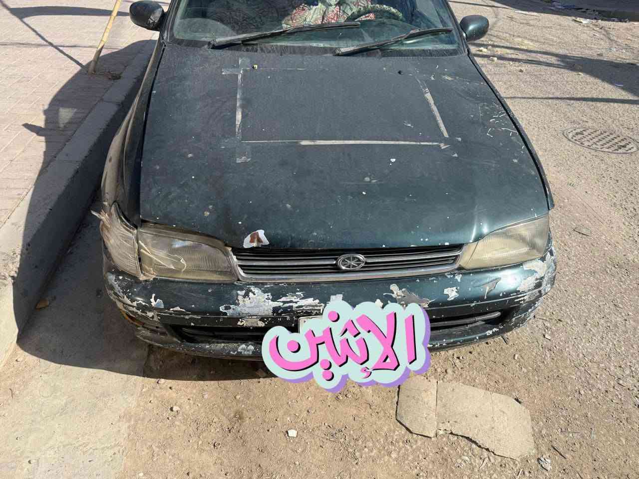 سلام عليكم كرونه موديل92رقم بغداد مشروع وطني راعيه يريد مداور مكان السيارة نجف حداديه60/100 مكينه وكير جدد ***********
