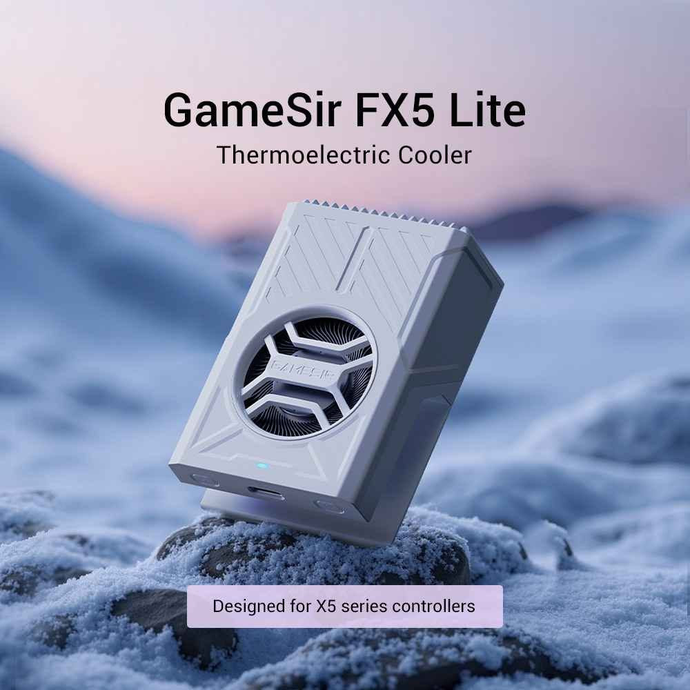جوستك Game Sir X5 lite مع المبرد الخاص بها Cooler FX5 lite اخو الجديد غراضه كامل
اثنينهم نظافة 100%
تريد معلومات اكثر عنهم تفضل اسأل او اسأل GHAT GPT
عنواني كركوك توصيل ماعندي
*********** واتساب وتليغرام كركوك, العراق
