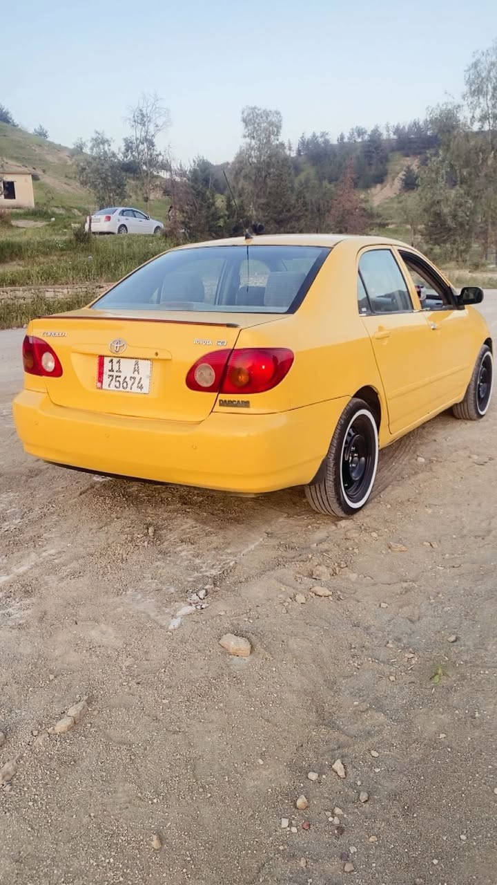 للبيع كورلا نحله 2008 سياره جاهزه صدر جديد تخم تاير جديد تبريد ثلج مابيها اي نقص سياره وارد امريكي ضربتها جاملغ امامي الأيمن سعر 78 وبيها مجال ***********
