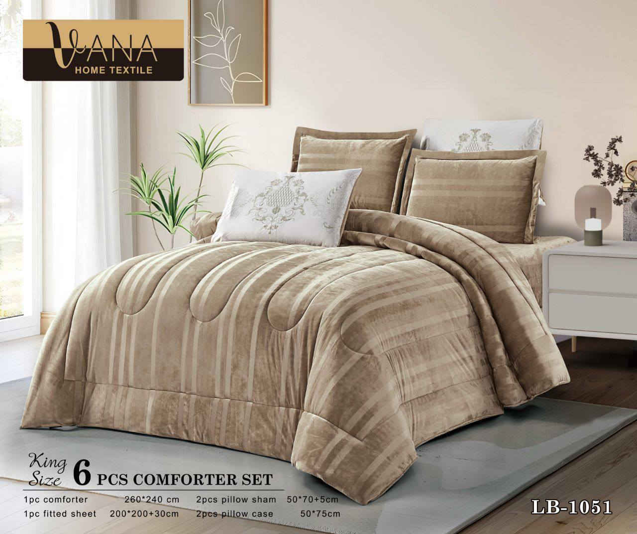 ‏⚜ مفروشات بعلبك ⚜
‏💫 جملة ومفرد 💫
‏👌 ويانة لتفكر بجودة البضاعة والكوالتي 👌
‏⚜ ماركة ENGLAND HOME العالمية ⚜
‏⚜️ ماركة VANA العالمية ⚜️
‏# عرض خاص......💫💫💫
‏# عرض خاص......💫💫💫
‏
‏نفس الصورة %100 موديل اكثر من رائع 👌
‏
‏يوجد توصيل جميع انحاء العراقالسعر والتفاصيل مراسله الصفحه فقط مع ذكر الكميه🧐
‏رقم *********** يوجد واتساب 📞
‏مراسلة الصفحه 💌
‏
‏‼️تنويه‼️
‏حق الزبون لفحص المنتج قبل الاستلام وتأكد من لون واذا كان مخالف للشروط المطلوبه يحق لزبون استرجاع طلب
لحاف نفرين ساده فندقي شتوي  قديفه ثقيل 6قطع

قياس ملكي (King size )

لحاف قياس كبير 240*260
شرشف قياس كبير 200*200+30
لحاف نفرين مع شرشف قديفه لاستيك مع 4وجه مخده 
السعر :50.000 الف 
العنوان ( شورجة الجمهوري قرب شارع الامين

للاستفسار والحجز

***********
