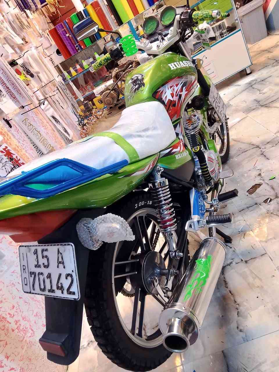 دراجه هيوشه  مسجله لوحات انكليزي وسنويه حيل جديده اي نقص مابي السعر (مليون و 350)
الاستفسار *********** المكان رمادي التاميم
