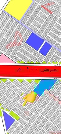 قطعة ارض • ١٠٠م • المقاطعة ١٠/٣