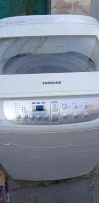 غساله نوع سامسونك تايلندي تغسل بطانيه ١٢ كيلو للبيع ب١٠٠ شغاله وعلفحص ...