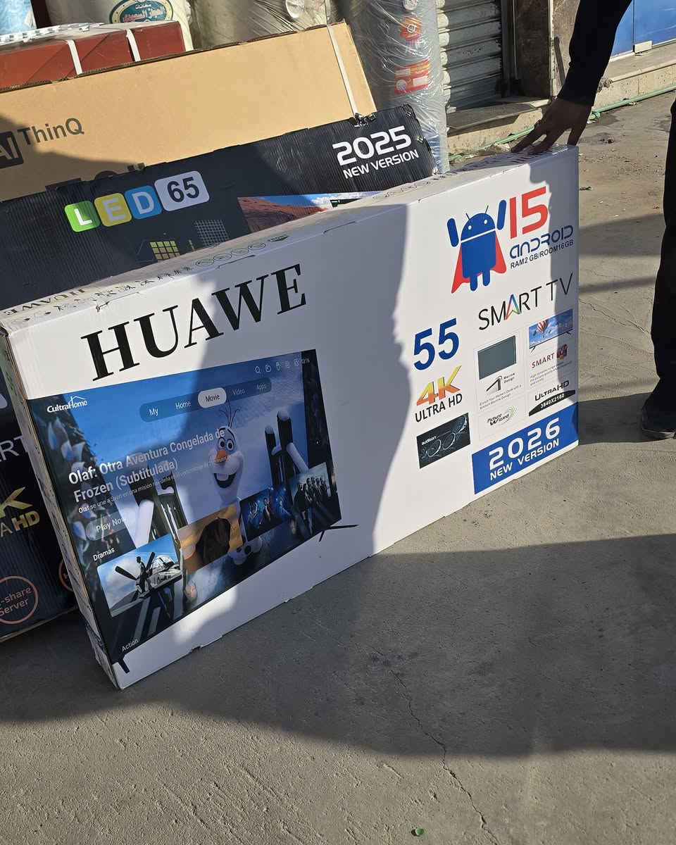 كل عام وانتم بألف خير سنه سعيده وبركه عليكم ❤🖤
عروض كرسمس 2026. تهز الكاع
شاشات سمارت انترنت نظام اندرويد 15 فول موصفات تدعم 4k 
لاحجام تبدي من 32 الئ 70 ❤💋

معرض زينب الحسيني 🦅🦅🦅

📍#عنواننا_الوحيد/بغداد_القاهره_قرب سنابل لبنان_باتجاه الشعب

#للطلب_والاستفسار//الاتصال او مراسلة الارقام التالية
#مفرد /📞*********** 
#جمله/📞***********
#للحجز/📞***********
