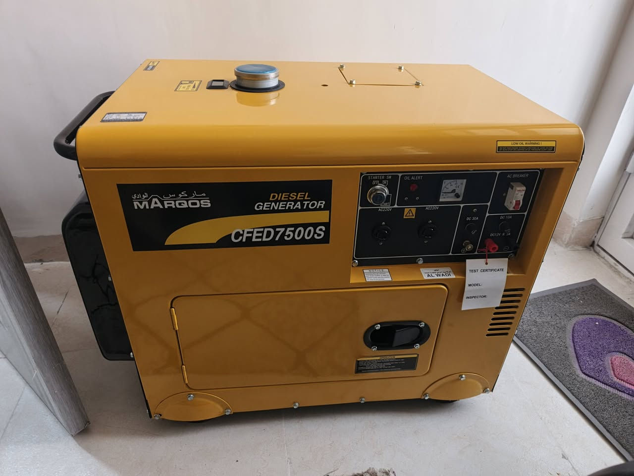 من رخصة مدير الكروب والاعضاء الكرام
مولده كاتم كاز جديده ممستعمله نهائيا شرط بالباكيت
شوف بعينك وقرر 
دهن وكاز مدايريله حتى للفحص
من المحل للبيت وبقت كما موضح بالصور
شتريناه وبعده نصبنه طاقه شمسيه وكتفت الحاجه منه
سعره ياخوان مليون وميه١١٠٠٫٠٠٠لوبيه مجال لليشتري
مولده نوعيه جيده


**إذا كنت صاحب هذا الإعلان وتريد حذفه لأي سبب، رجاءا أرسل رسالة إلى الدعم الفني**