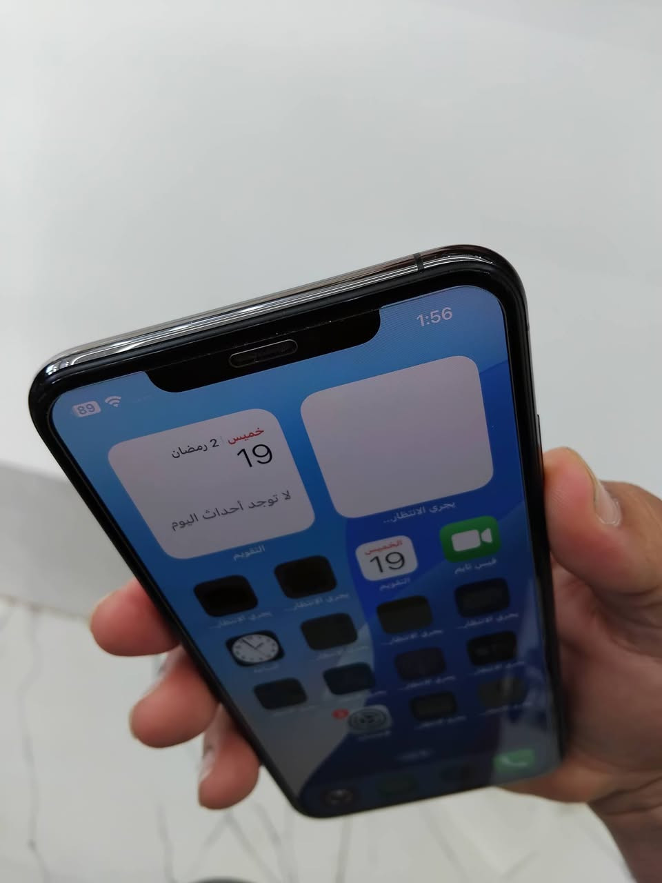 اكس ماكس
ذاكره 256
لون اسود 
مبدل بطارية حالة 90%
نظافة 100%
مع كيبل شحن وكاله 
غلاف ولاصق شاشه 
سعر ٢٥٠ بي مجال 
مكتب المها للموبايل المضيق مقابل جامع 🕌 الخضر،والياس
***********
