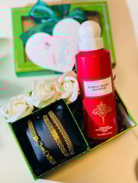 بوكس عيد الحب • عطر إبراهيم القرشي • سوار ذهبي