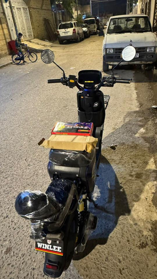 ***********
دراجه شحن R9 بطاريات 32 موديل 26 سعر 450 بيها مجال 🫀 

قراضه كامله  👍🏻 بصرة  حيانيه 🫶كفاله
