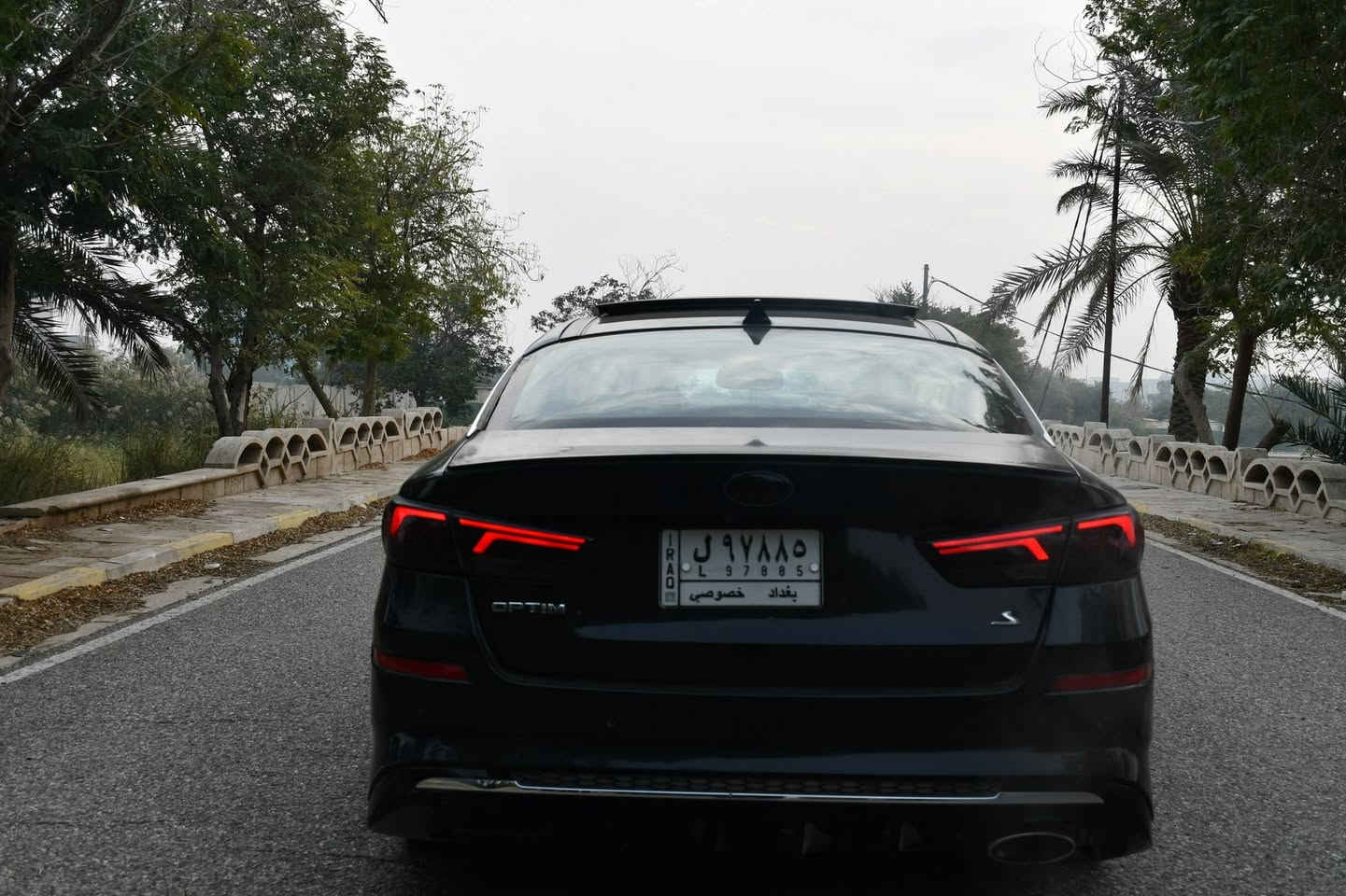 السلام عليكم
* كيـا اوبتمـا2018 فئة S 
* رقـم بغـداد بأسمـي تحويـل مباشـر

 •بانورامـا
•شاشـة 
•كامـره 
•رادارات 
•قيـادة ذاتيـه 
•تحكـم ستيـرن جهتيـن 
•مانـع تصـادم
•كـروز سرعـة 
•اشايـر بالمـري 
•كشنـات جلـد 
ماشية 122 
•كشنـات كهربـاء 
•نظـام سبـورت 
•نظام ايكو 
•حساسـات خلفـي  وبالمـري

•صور الحادث مرفقة بالمنشور 

•السعـر 145 
•للتواصل ***********
•العنـوان/ بغـداد / الدورة حي الصحة
