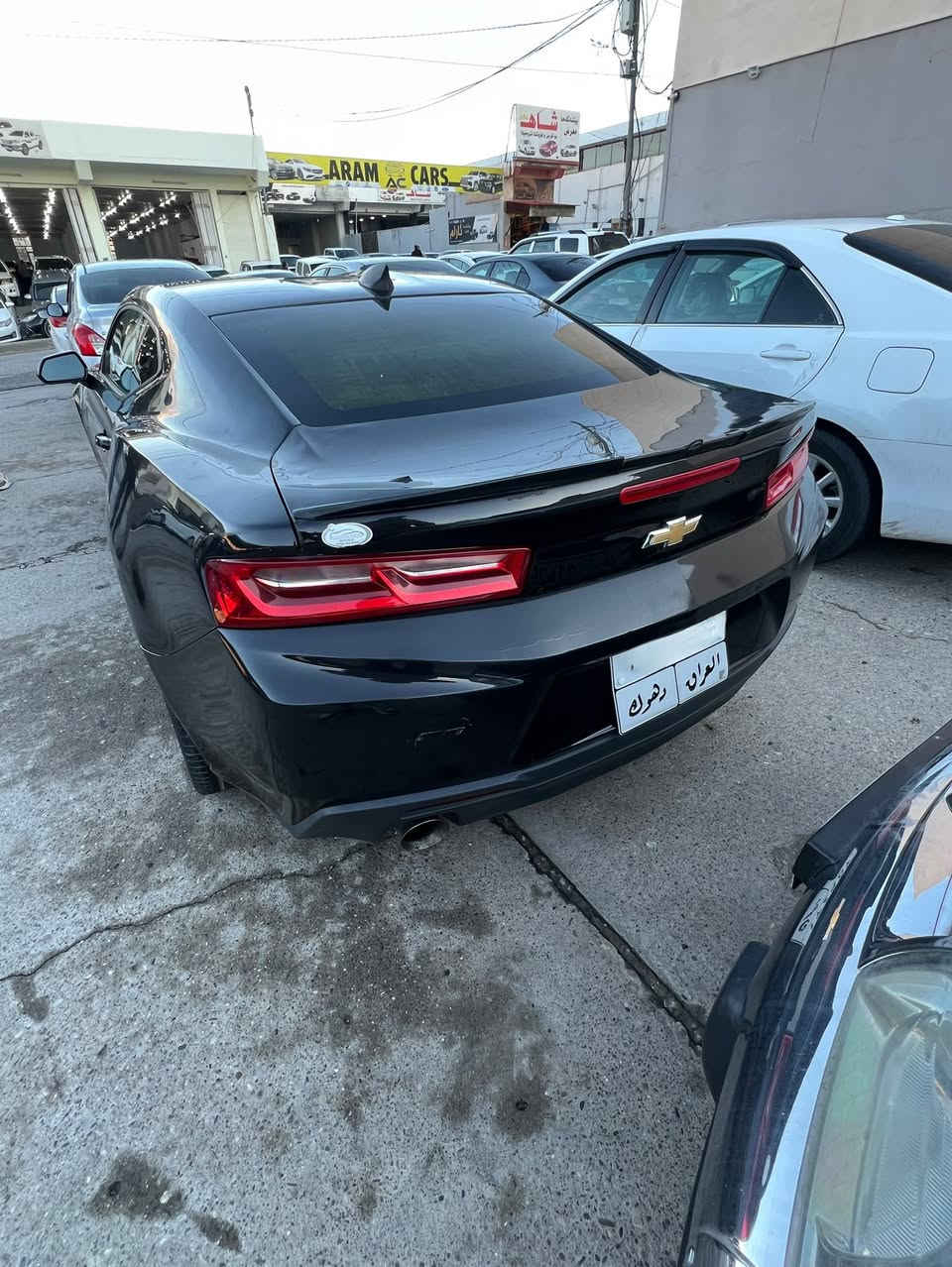 للبيع : كمارو 
سعر : 115 ورقة و مجال
غرامة : 850 الف دينار عراقي
محرك :  4 سلندر توربو
عدد الممشة : 82 ميل
عدد قطعة الصبخ : ١ جملوخ خلفي + نص باب + ربع جملوخ 
الايربكات : سليمة
الشاصي و الدواخل : سليم
رقم الشاصي : 1G1FB1RXXH0112478
تحويل او وكالة : موجود 
عنوان : دهوك 
رقم الهاتف :***********
