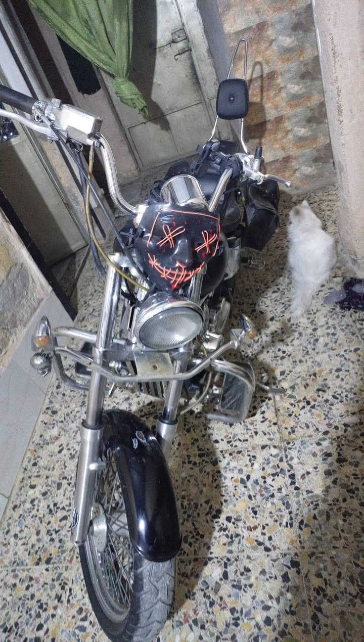 هوندا ستد 400 مرقمة رقم بغداد عربي
تخم تاير جديد
جنط صفاحيه
درع امامي
دواسات رجل عريضه مال هارلي
نشرة زركه تحت تاير جماليه
باتري وملف وكتف شحن كله جديد
كهربائيات كلها شغاله
الدراجه مكفوله وشرط تحويل ثاني يوم
السعر قفل قفل بدون ماتعبك مليونين و 300
 رقمي ***********
