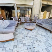 قنفات رئاسي • خشب درجه أولى • ١٠مقاعد