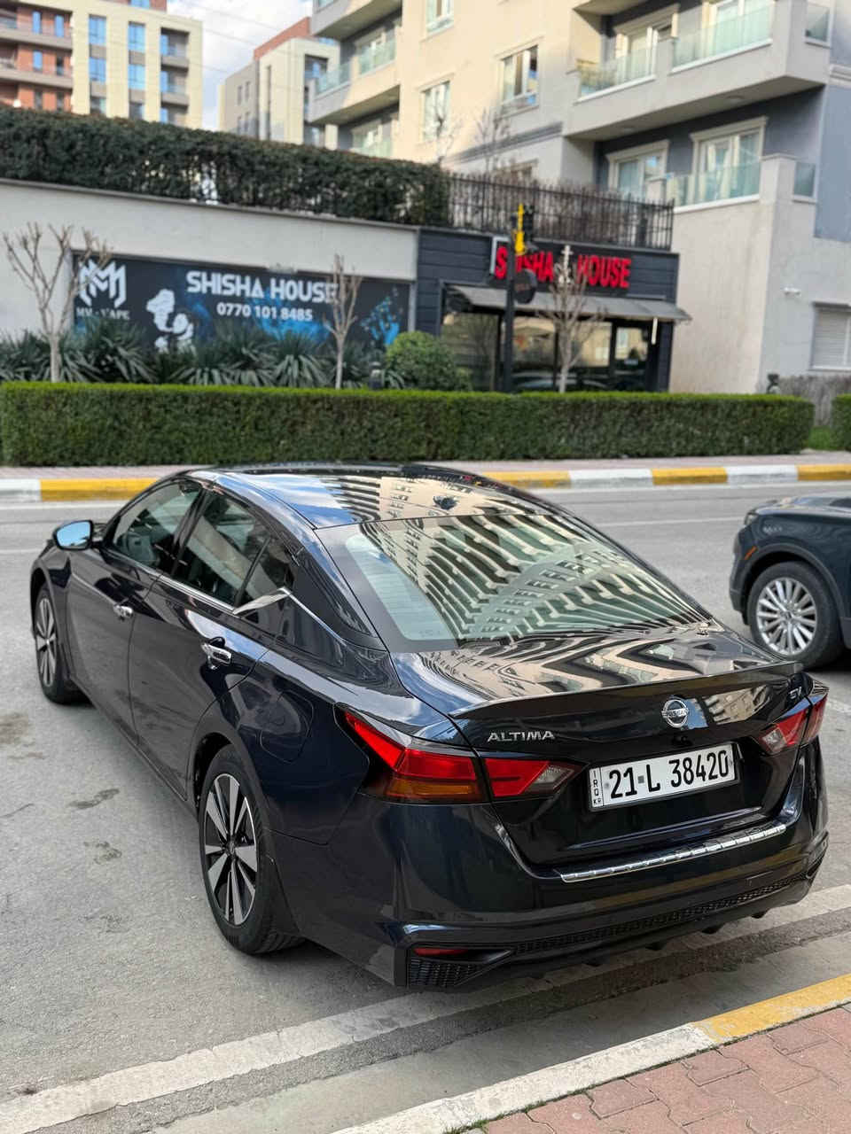 altima 2021 sv
يةك پةلة بوياخي هةية
دوو دةرگاي بة بيلاد گؤراوة ناو دةرگي گرتووة 
كةڤةري ناو دةرگاكةي گؤراوة دوو بست
٦٠ هةزار كم رؤشتووة
ئةگةر موشةتةري ني سةرمان مةيشينة
سعري خوار هةموو بازار 128  كةميك معامةلة
رةقةم شانسي
1N4BL4DVXMN416374

‏*********** whtss app
***********
شوين سليماني شربازهير, السليمانية
