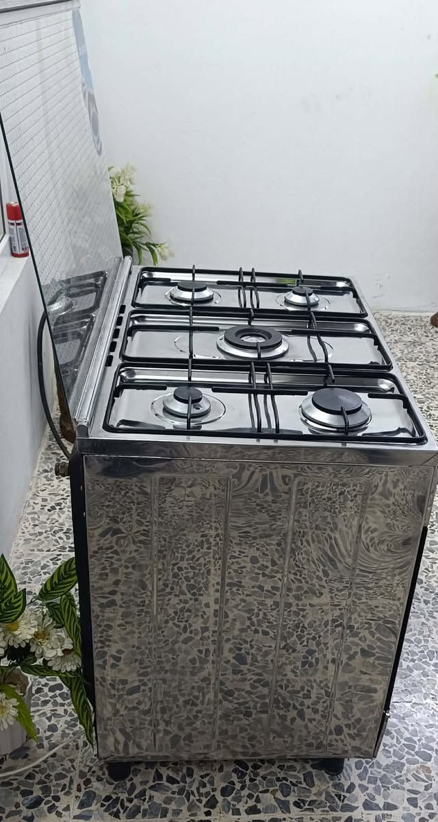 ✅ حجم 60*90
✅ 5 شعلات قوية
✅ فرن شغال خطين 
شغال كهربائيات شوايه+كلوب فقط 
ستل ستيل 
💰 السعر: 260 قابل للنقاش
📍 العنوان: موصل – وادي حجر
🔹 للبيع أو المعارضة حسب الاتفاق والقناعة 🔹
✨ فرصة ما تتعوض ✨


**إذا كنت صاحب هذا الإعلان وتريد حذفه لأي سبب، رجاءا أرسل رسالة إلى الدعم الفني**