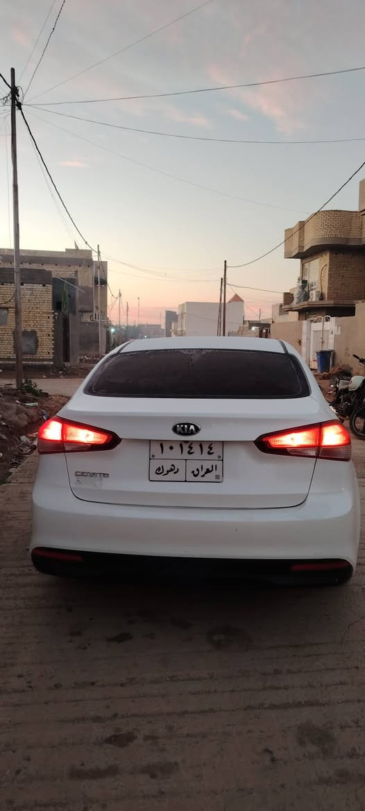 سيراتو موديل ١٨ كفاله عامه من الصبغ وبارد

محرك ١٦٠٠

سياره جاهزه من كلشي اي نقص ما بيه تحويل وكاله بشرط مكان سياره واسط قضاء الصويره سعر ١٣٨

***********
