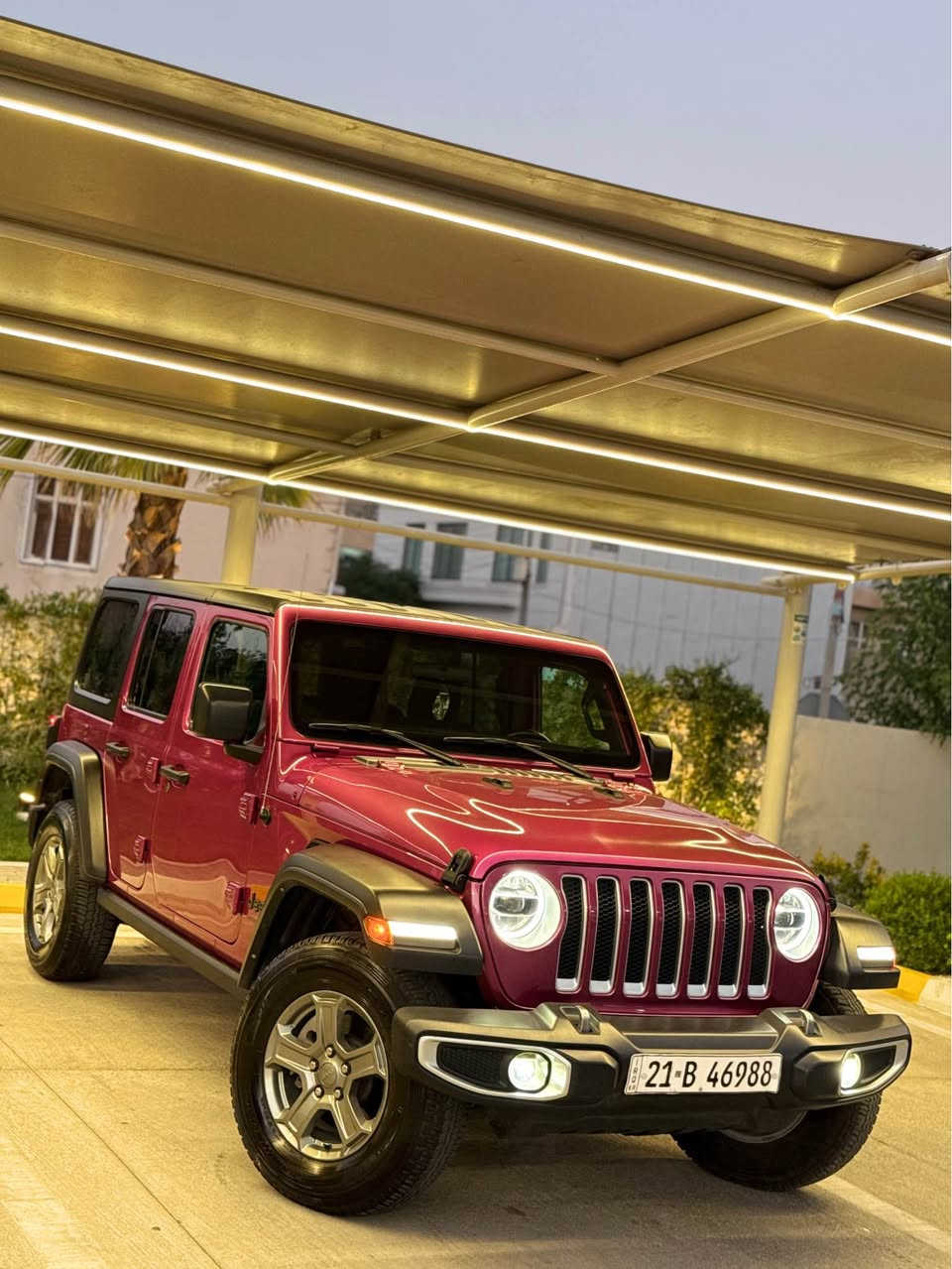 Jeep rangler 2022 
جێپ رانگلەر مۆدێل 2022 مەکینە ٢٠ تۆربۆ بێ هایبرید 
بەصمە ،درگا بەصمە،تحدید سورعە،لایت لید ،لایت عەدەسە
تبرید مرکزی،تبرید ٢ زۆن ،دەبڵ ئەکسل،شاشە ئایپاد و کامێرە
ئۆتۆ ستۆپ،…
سەیارەکە پەڵەیەک بۆیاخی هەیە بە بێ ناوگرتن
ڕەقەم و سەنەوی تازەیە بە ناوی خۆمەوەیە

سیعری:260$ مەجالی تێدایە
*********** السليمانية, العراق

