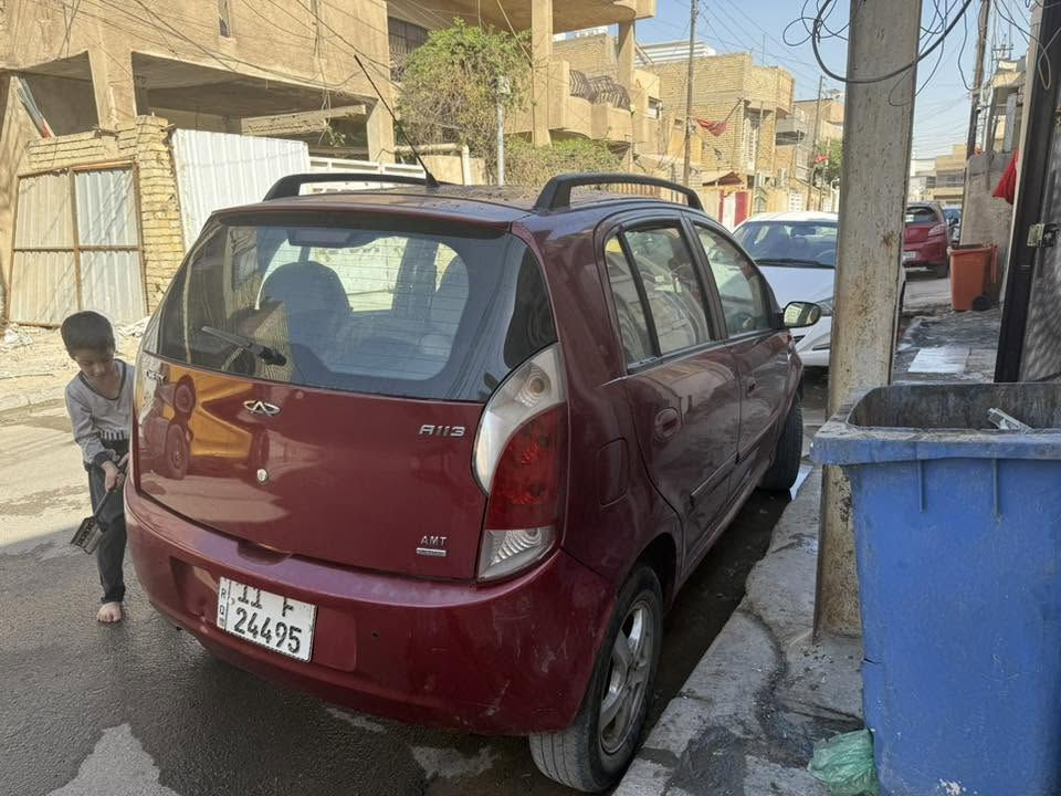 السلام عليكم شيري a1 2013 بغداد مكينة ع البلاد مكفولة من الحوادث كلشي بيها شغال نظيفة مال بيت تبريد ثلج محرك خير من الله السعر 37 وبيها مجال بسيط وغرامات تنزل من السعر للأتصال ***********
