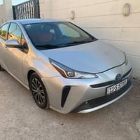 بريوس موديل هايبرد ٢١ رقم بغداد صور الضرر مرفق سرقه باب السائق وصبغ جا...