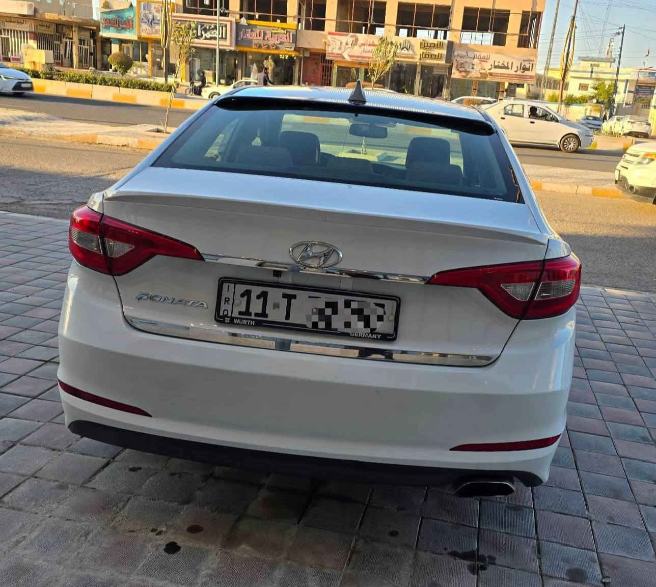 السلام عليكم
سوناتا 2017 وارد امريكي رقم بغداد جديد باسمي 

سياره جديده ونضيفه كلش بيه جاملغ ايمن فقط 

السونار مرفق بلمنشور 

بغداد/***********

السعر/ 140$
