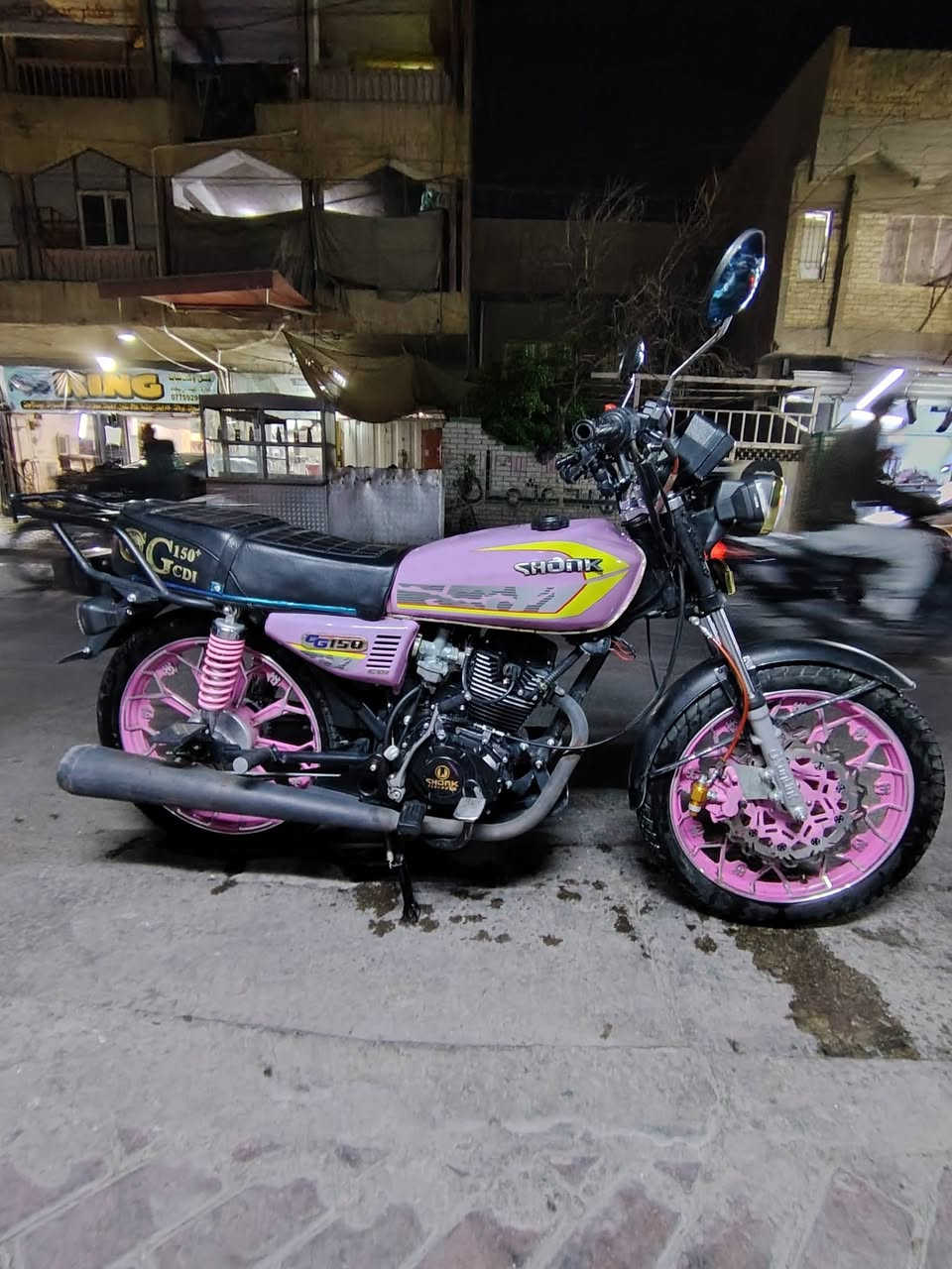 السلام عليكم دراجه ايراني 5 كير للبيع الدراجه خير من الله برغي ممفتوح بيها كهربائيات كلها شغاله سلف اشاير لايت عالي ناصي مكينه ناعمه متصرف عليها ربع موديل 2025 اوراق كامله موجوده تجي تفحص وتاخذ رايدها ب 750 الف مكاني بغداد بالاعظميه هذا رقمي ***********
***********
