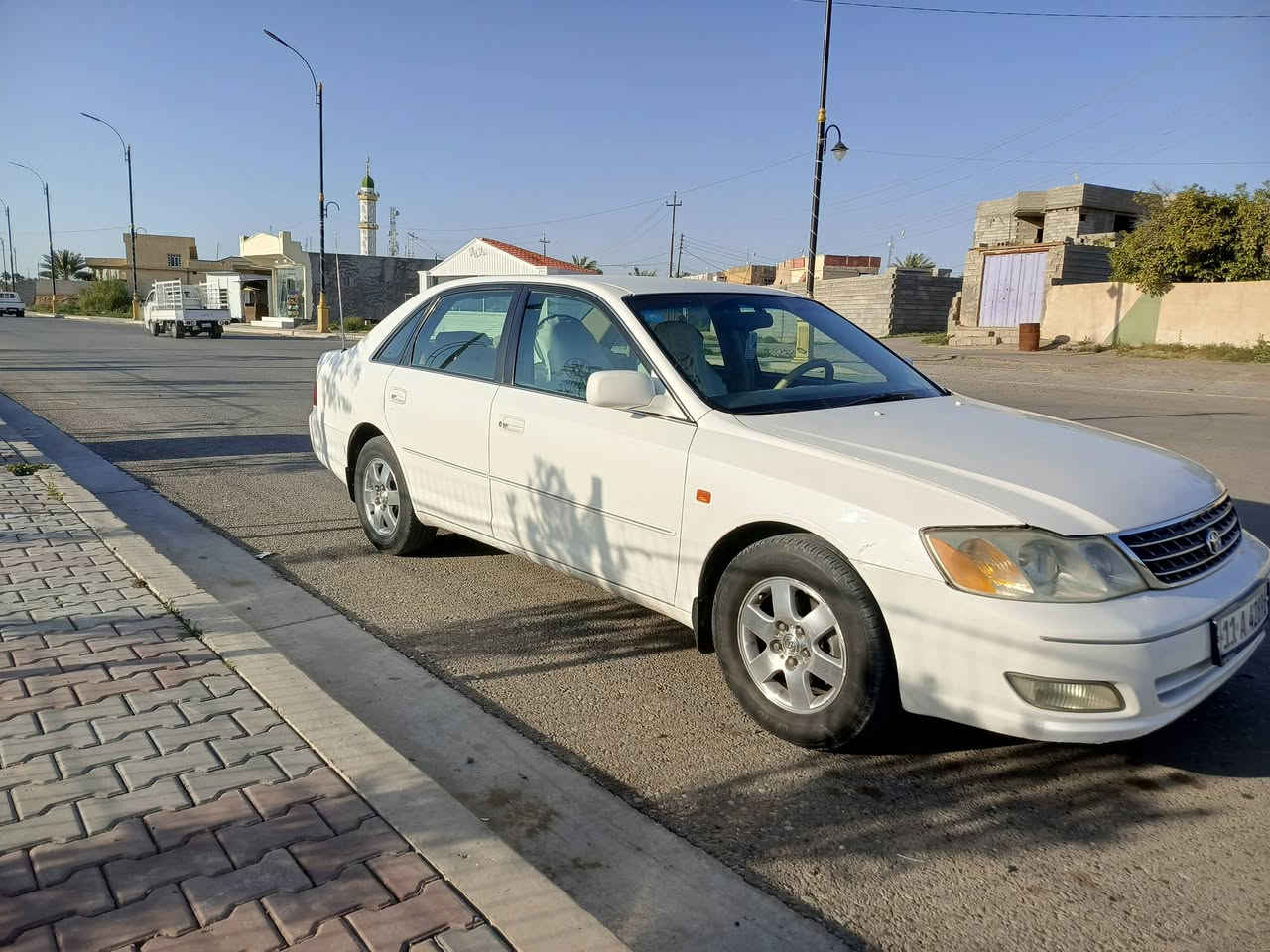 مكلف بالنشر / للبيع
‏تيوتا افيلون خليجي موديل ٢٠٠٤ مكفولة تحويل مباشر سنوية غير ساقطه مصفرة من الغرامات محرك 6 لا تنقيص ولا تبخير كهربائيات كلها شغالة تبريد قطعتين صدر خلفي وامامي جيد جدا ... السعر 115 وبية مجال 
‏***********
