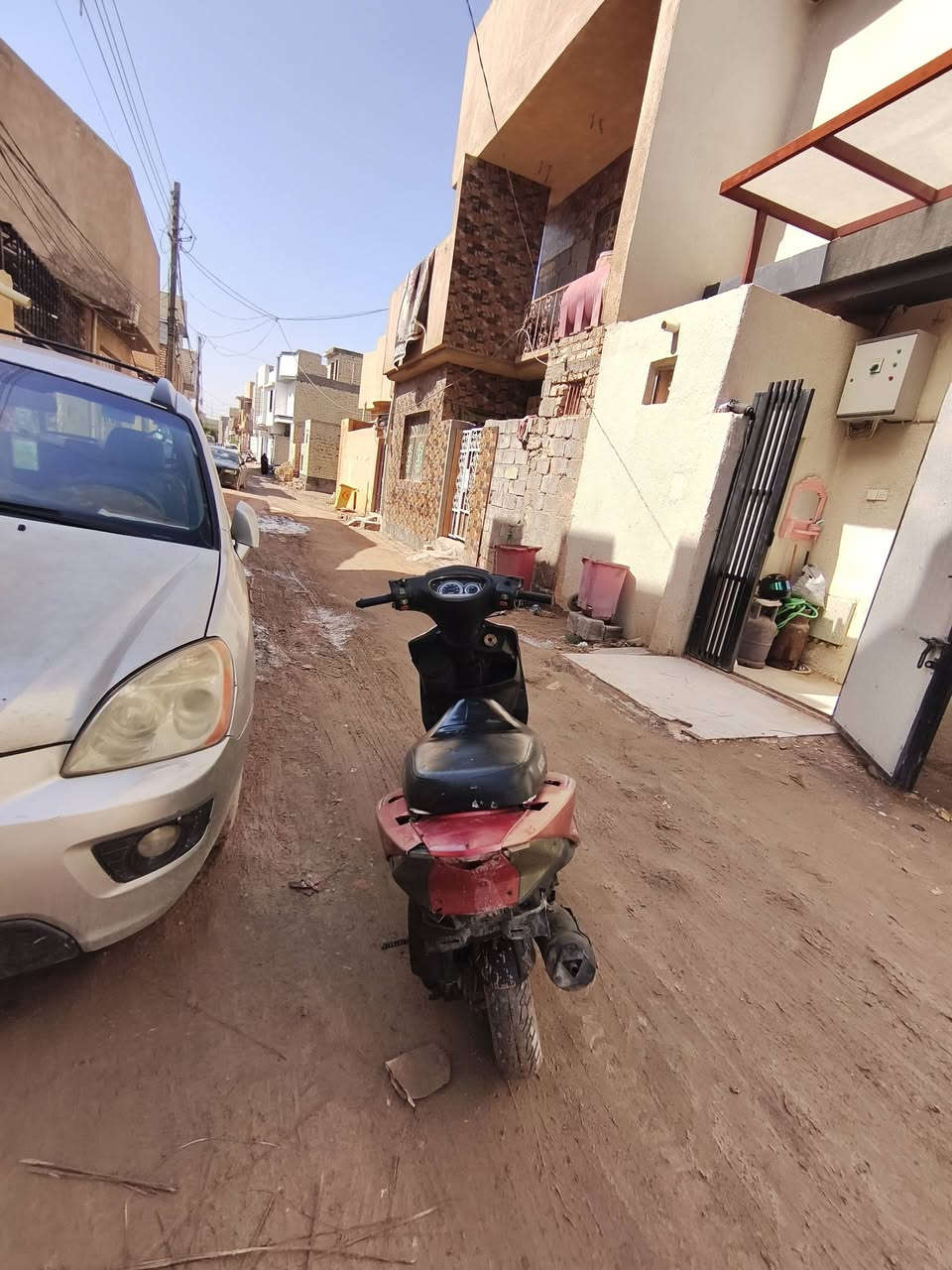 سلام عليكم ورحمه الله وبركاته ⭐⭐⭐⭐⭐⭐⭐⭐
دراجه سكنس نثيه صيني مديل 2023⭐ ⭐⭐⭐⭐⭐
شغاله سلف ،هندر مرا وحده تشتغل ⭐⭐⭐⭐⭐⭐⭐ 
مكينتهه حلوه شلعه تشك الكاع معدل سرعه ⭐⭐⭐⭐⭐
كهربائيات شغالة لايت عالي ناصي هورن⭐⭐ ⭐⭐⭐⭐
بس ماعده كتف مال اشاير يطلع ب5الاف دينار ⭐⭐⭐⭐
صالصنه شديتلهه جديد ياباني بلك جديد ⭐⭐⭐⭐⭐⭐
كفرات يمكن  اصليه مالتهه بس تعبانات⭐⭐⭐⭐⭐⭐
اذا اكو مراوس اربعه كير او ماكس عدله الدراجه سعرها 325 وبيها مجال للشراي مكاني كربلاء المقدسة الحر خلف العاب النوارس او شارع البزل المدفون  تواصل مازنجر او واتساب ***********
