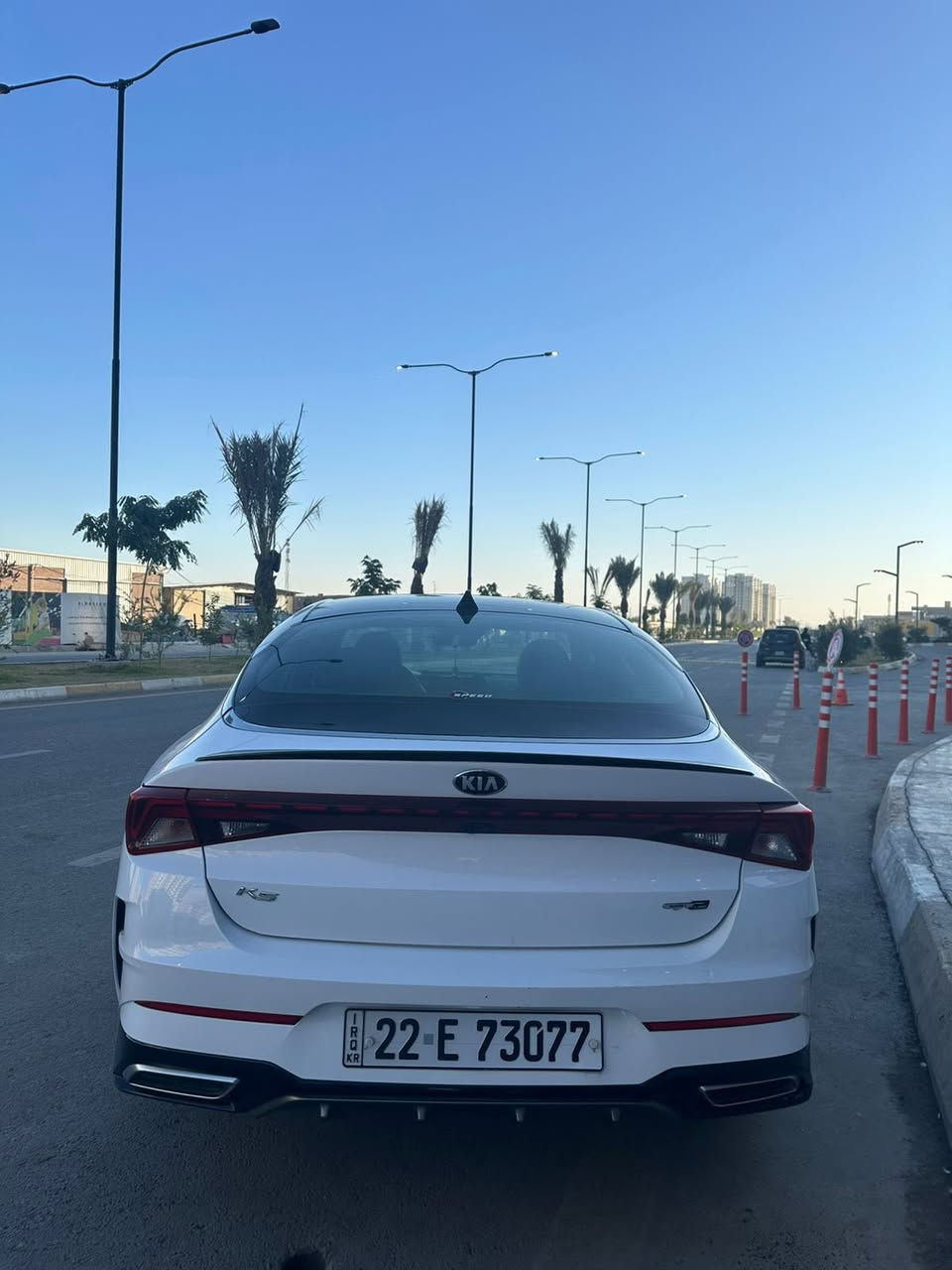 كيا   K5
موديل 2021 جيتي لاين فول مواصفات
حادثهه جاملغ امامي بدون لغد ولا شاصي ولا ايرباك او بيهه بالعراق بارد في الجاملغ الخلفي صور الحادث مرفقه 
المواصفات
بصمه
بنراما 
تشغيل عن بعد
إشارة ترحيب
سايد بريك بصمه
لايت ٣ عدسات بلادي زنون 
صندوق ذكي 
لد امامي لد نهاري
لد خلفي 
شاحن لاسلكي
كشافات ضباب لد
سترين حرف D
فول تحكم ستيرن
كشنات حضن
رادار امامي خلفي جانبي
تحديد مسارات
قياده ذاتيه
كامره دواره
شاشه GPS نضام ابل كار بلي 
كروز سرعه
تحديد مسار
أوامر صوتيه
ثلاث انضمه قياده
داخل جلد اسود أمطرز Gt
محرك 1600 تيربو 
كير محرك مكفول
او باقي المواصفات المعروفه
رقم أربيل ابأسمنه
السعر 163 او بيهه مجال
الهاتف ***********
