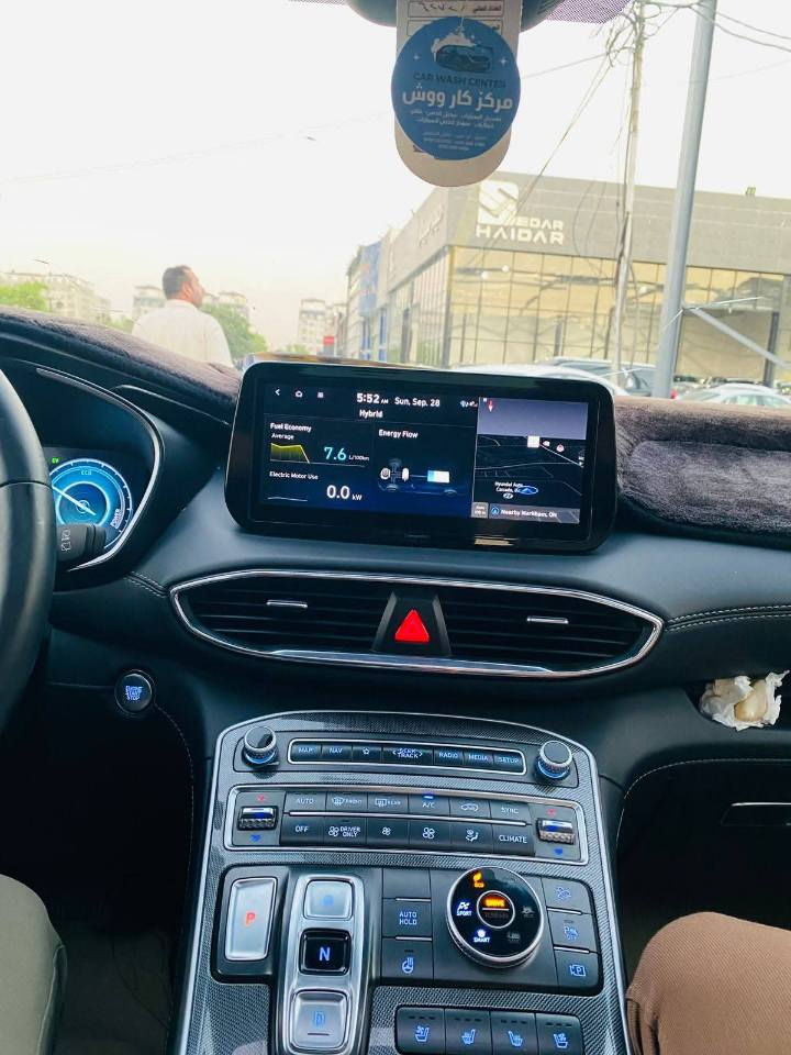 السلام عليكم لبيع  سنتافي 2023لمتدد وارد امريكي لون سلفري   مكفولة من صبغ
بيها خشم جاملغ فقط بارد 
مرقم بسمي

اخر فئه بل سنتافي 

الموصفات (فول الفول ١/١ )

ماشيه43الف ميل
محرك هايبرد 2000
بانوراما سلايت روف
حساسات 6 امامي 6 خلفي رادار امامي وخلفيه وجانبي 
تنبيه عند فتح بواب +هزاز ستيرن لتنبيه اجسام قريبه من سياره
تشغيل عن بعد + تقديم وترجيع عن بعد عن طريق بصمه
لد امامي لد خلفي 
كشنات جلد + تدفئه وتبريد + بالكشنات + كسن سايق كهرباء 
شفتات ستيرن + هيتو ستيرن + ستيرن هزاز
سستم صوت متكامل من Bosse
شاشه كبيره تدعم نظام كاربلي 
امانه داخليه محيطيه ازرق واحمر  سماءي
كامراتعدد 5 محيطله
اربعه انضمت للقياده sport+ eco+ snow
جنطه كهرباه شفط
تحديد صعود ونزول الهحدرت 
تحديد مسار قيادت الية نظام التوقف الذاتي 
اوتو هولد 
كير بيانو 
***********
***********
وتساب موجود
مكانها في النجف الاشرف 
حي النفط
