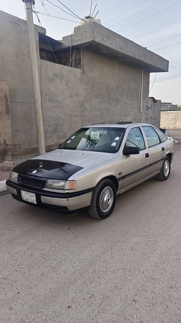 اوبل فكتره رقم كركوك السنويه صاقطه 2024دفتربانزين بيها موديل 91كير محرك صدر شرط اسلايت قفل مركزي ابريك ABSسيدي كرستال لايت زينول اصفر كيجات كلها تشتغل بدون حادث(السعر27)للبيع ومراوس ((***********//
