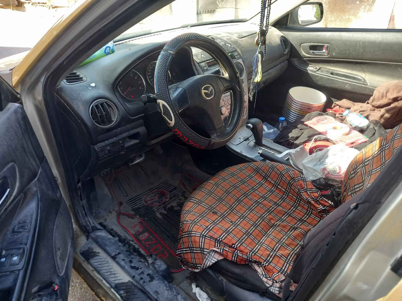 السلام عليكم مازدا 6 موديل 2003بأسمي تحويل ثاني يومالسعر 38 بي مجال بعد المعاينه الرقم ***********
