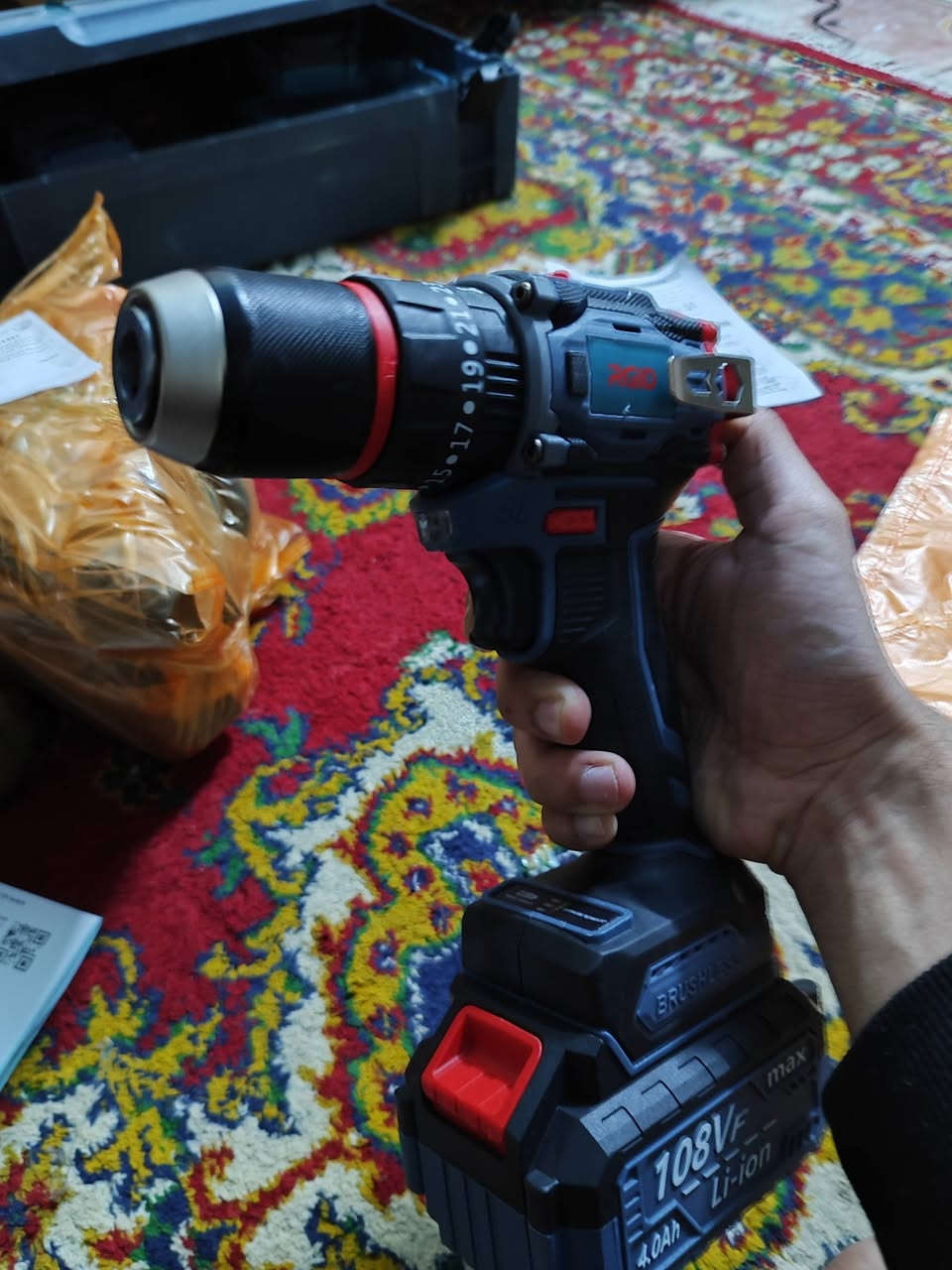 دريل باله غير مستخدم ب 35 الف مع توصيل برشلز طوبه حديد 13 ملم بطاريه ليثيوم 10 خلايا حفر نضام المطرقه


**إذا كنت صاحب هذا الإعلان وتريد حذفه لأي سبب، رجاءا أرسل رسالة إلى الدعم الفني**