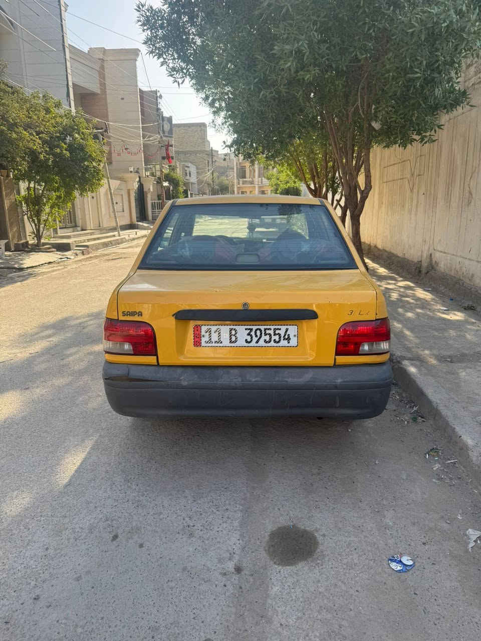 السياره جاهزه مناقصهه شي الكير برايد جديد مشط ستيرن جديد
منضومه بانزين جديده هيئه وغرمات مصفره رقم جديد بسمي سنويه ل2031مكان الشعب 
السعر 25وبيهه مجال بسيط
الرقم ***********
ملاحضه اني مكلف بالنشر اتصل على الرقم للتفاصيل
