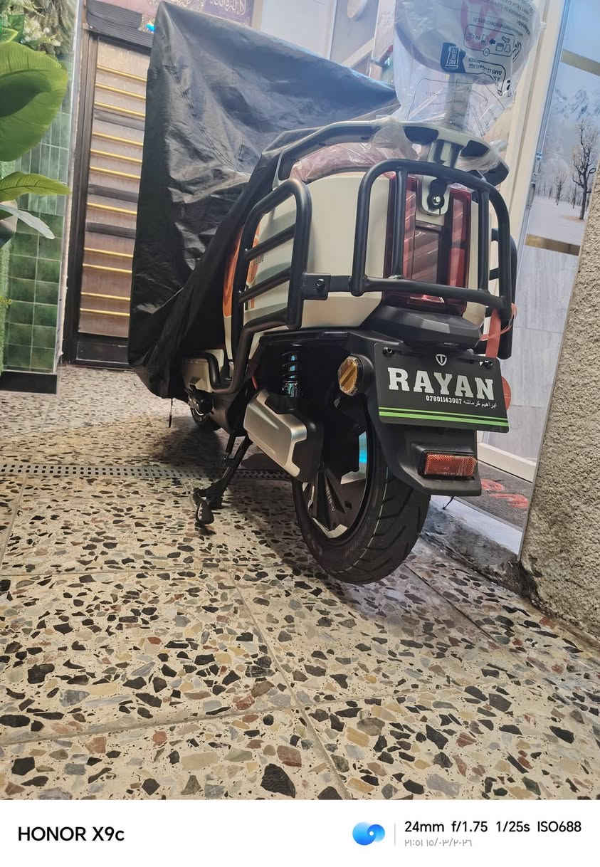 سلام عليكم دراجا شحن الريان وحش كون مدرع 2026 صالي اقل من شهر من نزلتها بعدها زيرو شركه تاير بعدا بخطوط شركه  بيها ضمان سته اشهر من شركه 
مكاني. بغداد حي العامل 
الاتصال. ***********
