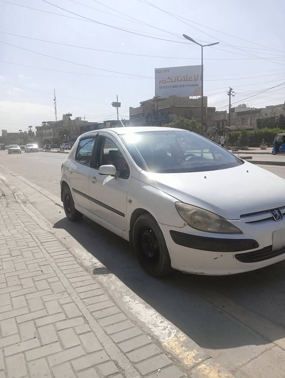 سلام عليكم بيجو فرنسي307.   2005سياره خير من الله نواقصه بصيطه تبريد شغال فول التدفئة ملغي السياره مكانه بغداد الدوره بأسمي كربلاء مشروع وطني وين تريد احولك تحويل ثاني يوم وها اتقره السنوية7/2/2031 ال43وبي مجال للشراي ***********واتساب
