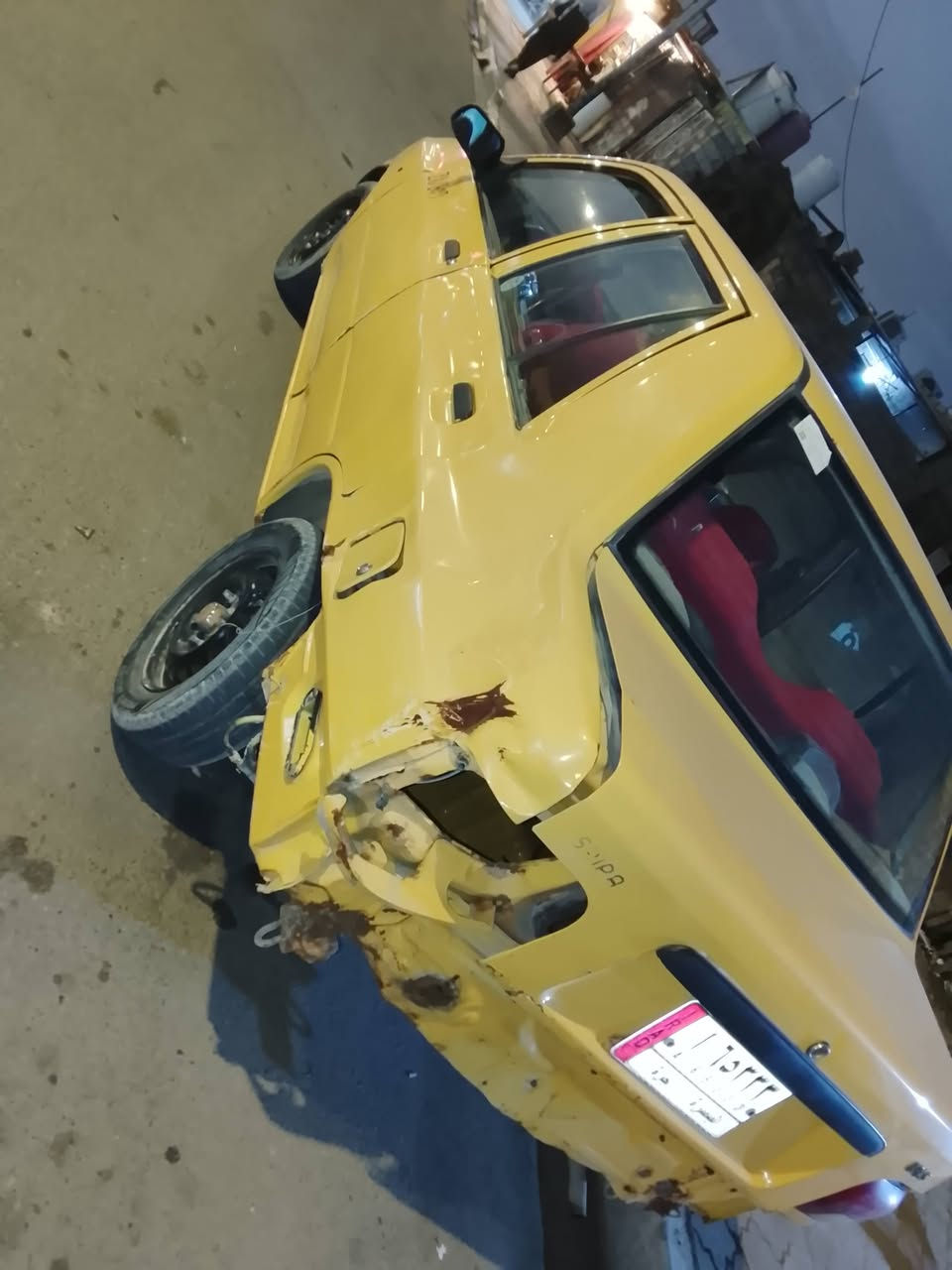 سايبه مديل 16 مكينه كير حداده خير من الله كهربائيات سنويه ضايعه اتعهدلك ب الاصوليات وعشاير الباقي كوم حديد. مكلف ب النشر 
سياره مرتبه بس الضربه الي موضحئ بصوره العنوان البصره الزبير السعر 18وبيه مجال ***********
