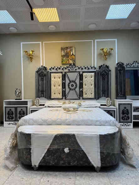 متوفر الان موديل جديد ..
غرفه نوم داخل معاكس خشب 3 ملم
خارج تحفير sns انديف 5 ملم

الصبغ حراري درجة اولى

6باب  متكونه من 9قطع

زاويه تصميم كنتوري بارتفاع الكنتور

السرير بلاويد اسود 6ارجل

قياس الكنتور ارتفاع 2.40 وعرض 3.20

السعر مليون 👉👉👉

سعر الشازلون الخزان 75 الف 

سعر الشازلون المقعد 50 الف
النقل والشد مجاني الجميع المحافظات
🚗🚗🚗توصيل مجاني  جميع محافظات العراق 🚌🚌🚌

للحجز  ثبت رقمك وعنوانك

واتساب    ***********
