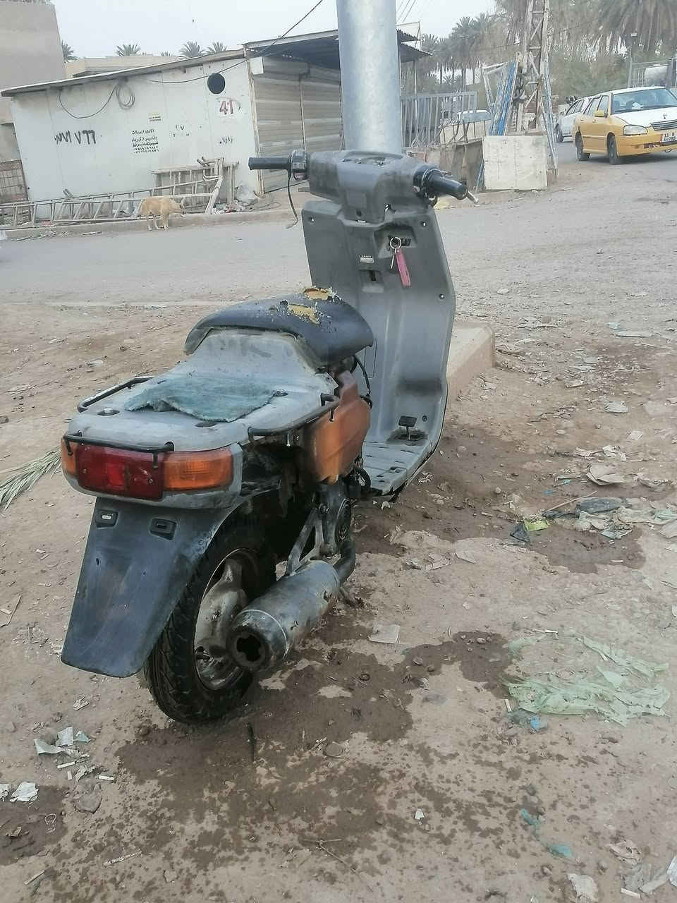 سلام عليكم دراجه 60 بيكم دراجه كل شي ما بيها سلف وهندق نقصها بس كفرات 200 مكاني  بغداد جزيره سياحيه ***********
