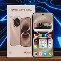 Huawei nova 15 Max * شاشة OLED 6.84” 120Hz * معالج Kirin 8000 * رام 8G...