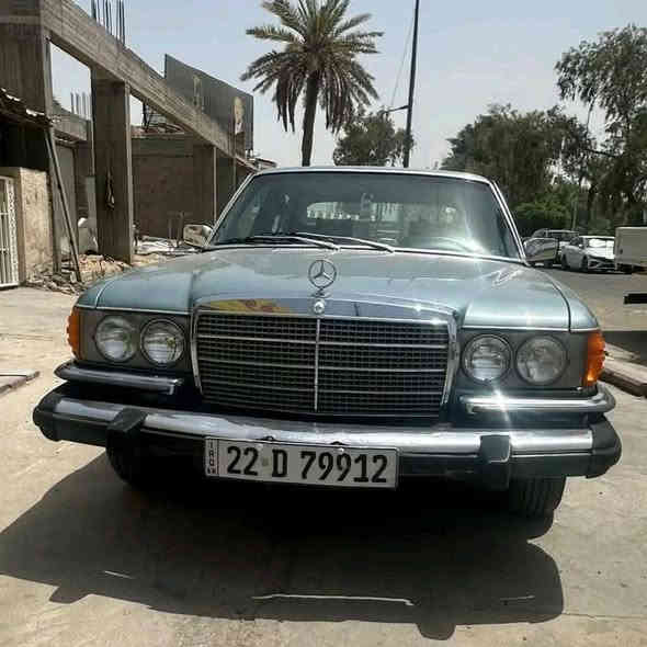 لعشاق الكلاسيك الجديد والمميز
مرسيدس 450sel موديل 1979
دخول كردستان وارد امريكا
محرك 8 سلندر 
مصبوغه عام في العراق بسبب الجراد 
مكفوله كير  ومحرك بدون حادث سلايد روف
مكان السيارة بغداد اليرموك
للاستفسار *********** واتساب فقط
