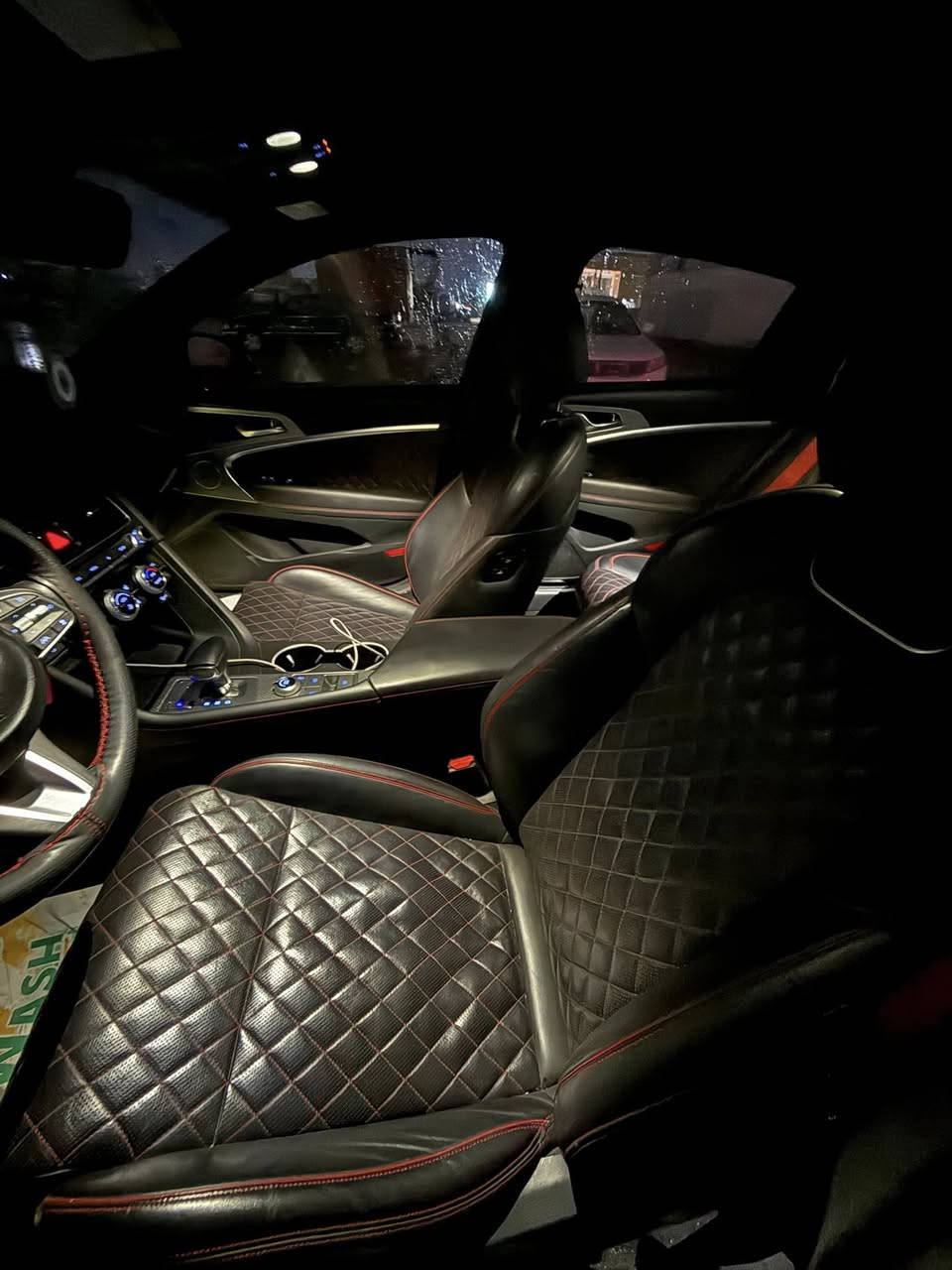 GENESIS G70 2023
‎‏‎ المحرك / V6 3.3cc twin turbo

‏‎‏‎‏ 

السيارة رباعية الدفع 4WD 

‎ماشیة (72,000 کم) 

‎السياره مرقم ديالى مشروع وطني  بأسمي 

‎حادث امامي خفيف ايرباك راجع سستم كامل 

والغاء الحادث من البرمجة(راجع بلادي)

فول مواصفات بریستج اعلى فئة 

‎‏‎  فتحة سقف (بانوراما) 

‎:- بصمة

‎‏‎:- تشغيل عن بعد

‎‏‎:- كشنات ميموري سيت

‎‏‎:-كشنات تدفئة تبريد 

‎‏‎:- ستيرن كهرباء  + هيتر

‎‏‎:- 5 وضعيات قيادة ( Eco - Comfort - Sport - Sport 

‎‏plus - Custom )

‎ -: گزوز رياضي بلاد الصوت

‎‏‎‏:- Auto Hold

‎‏‎:- شحن وايرليس

‎‏‎:- سستم سماعات (Lexicon )

‎‏‎:- داتاشو

‎‏داخل اسود واحمر جلد بقلاوة  

‎‏‎:- سقف كنتارا (شامو)

‎‏‎:- كاميرات جانبية تشتغل مع الاشارة داخل العداد

‎‏‎:- شاشة كبيرة

‎‏‎:- كيجات ديجيتال

‎‏‎:- رادارات امامي وخلفي وجانبي

‎‏‎:- ٦ كاميرات٣٦٠  درجة 

‎‏‎:- حساسات امامي وخلفي

‎‏‎:- نظام تحديد المسار 

‎‏‎:- دسكات بريمبو بلاد 

‎‏‎:-مري شفط +اشارة +تعتيم الضوء 

‎‏‎:- لايت LED امامي خلفي 

‎‏‎:-دخول ذكي مع انارة ترحيب

‎‏‎:-قيادة ذاتية  

‎‏‎:-تحديد مسار+مثبت سرعه  

‎:. تحذير فتح الباب اذا كان احد بجانب السياره 

‎:. قطعتين تبريد 

‎:. كشن السائق حضن على مود sport + sport plus 

‎:. فور ويل (AWD)

‎:. ماسحات اوتو تتحسس المطر 

‎:. ترحيب علامه Genesis 

‎:. نقطه عمياء 

‎:. شفتات ستيرن 

‎:. هيتر بل مري 

‏‎للاستفسار 

‎الاتصال على الرقم/   *********** 

⛔️السعر 230  وبيها مجال 

يرهم مراوس  حسب القناعة ايضا .
