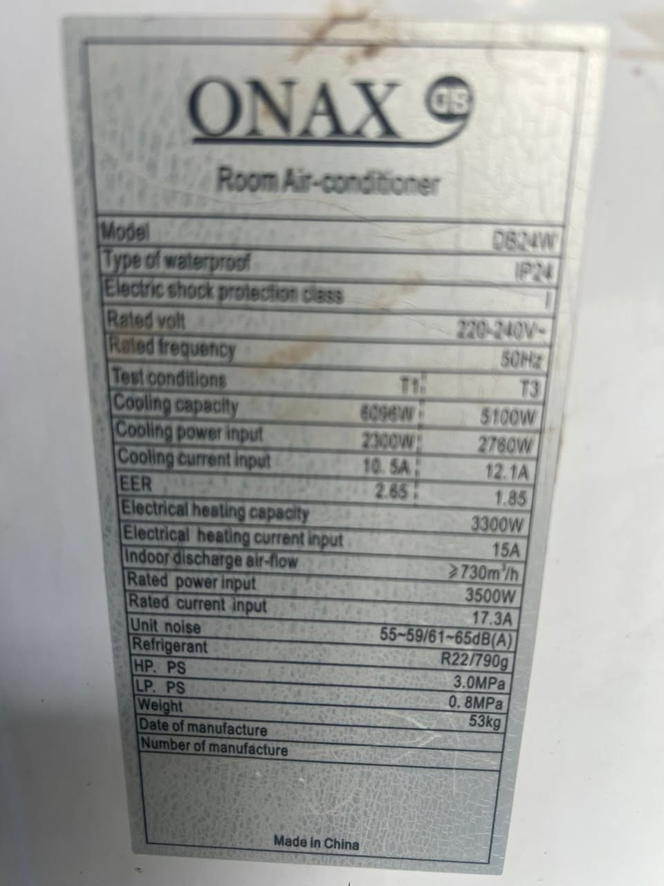 السلام عليكم 
مكيف اكس  AX نظيف طنين قرص مال شركة سعره 200 بي مجال قليل


**إذا كنت صاحب هذا الإعلان وتريد حذفه لأي سبب، رجاءا أرسل رسالة إلى الدعم الفني**