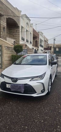 تويوتا كرولا 2025 ماشيه زيرو شريكه ساز 07504585566 07704419794